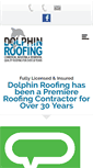 Mobile Screenshot of dolphinroofing.com